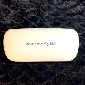 Alexander McQueen Eyeglass Case/W Bonus Glasses